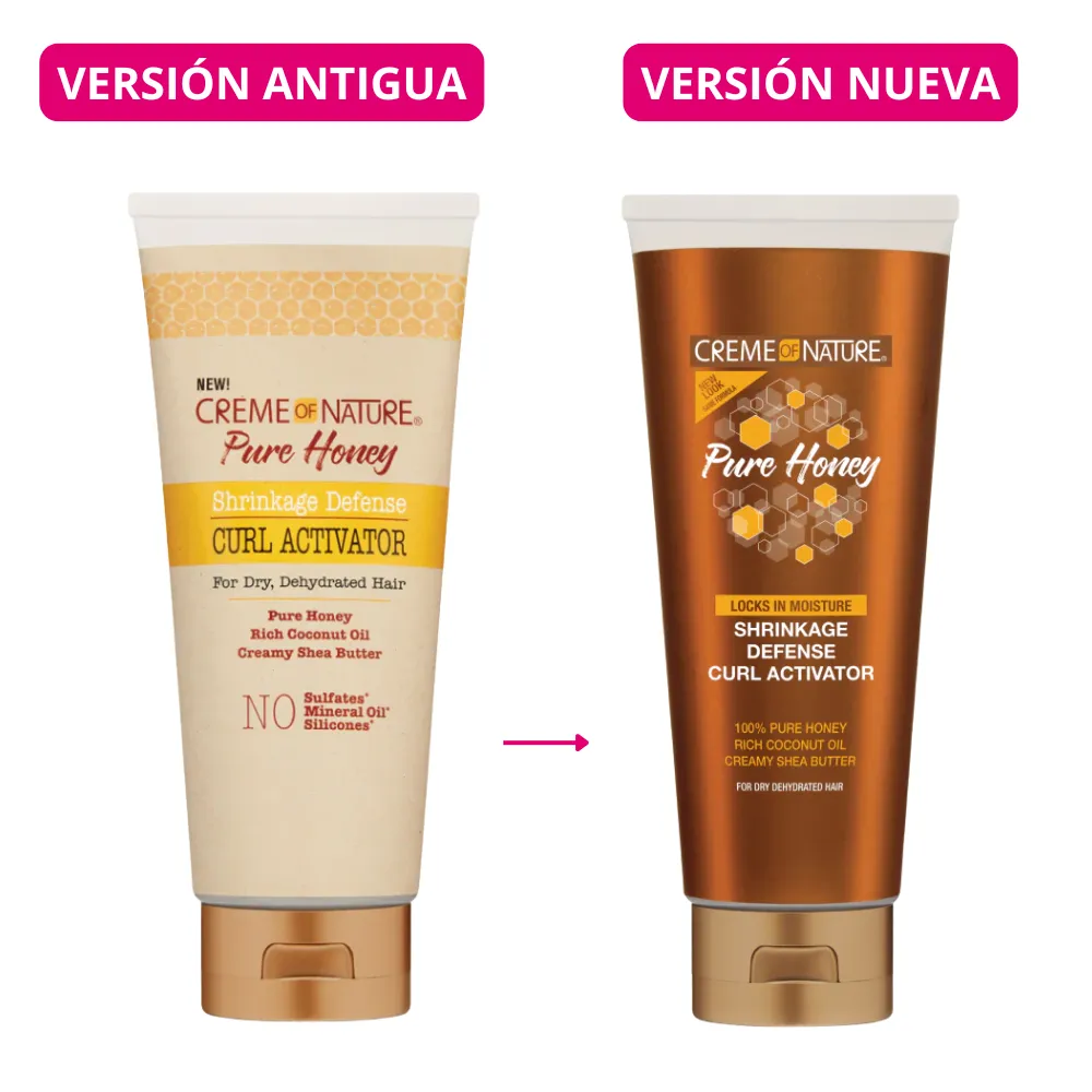 Creme Of Nature Pure Honey Curl Activator 310ml - Imagen 2